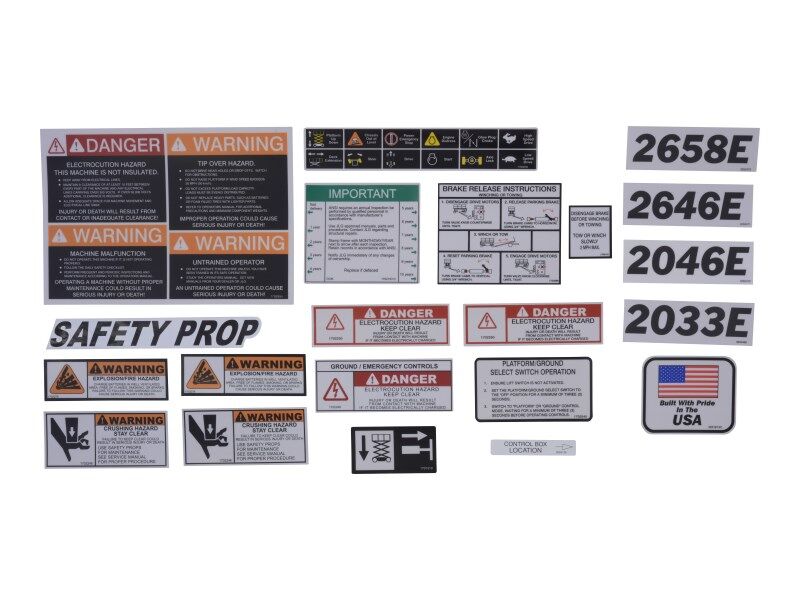 2900973 Decals (Dom) 20/26 | JLG