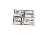 2902355 Decal Kit Max Tire Load 1200Sp | JLG