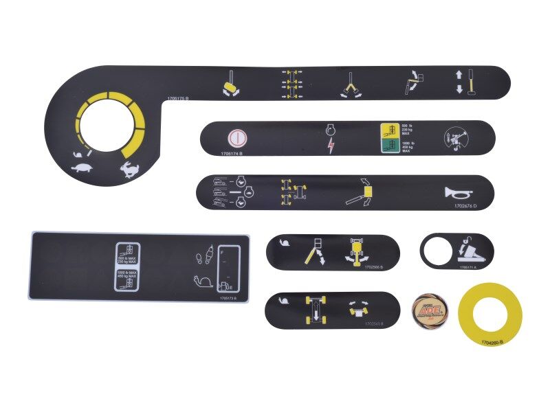 2910873 Kit Platform Console Decal | JLG