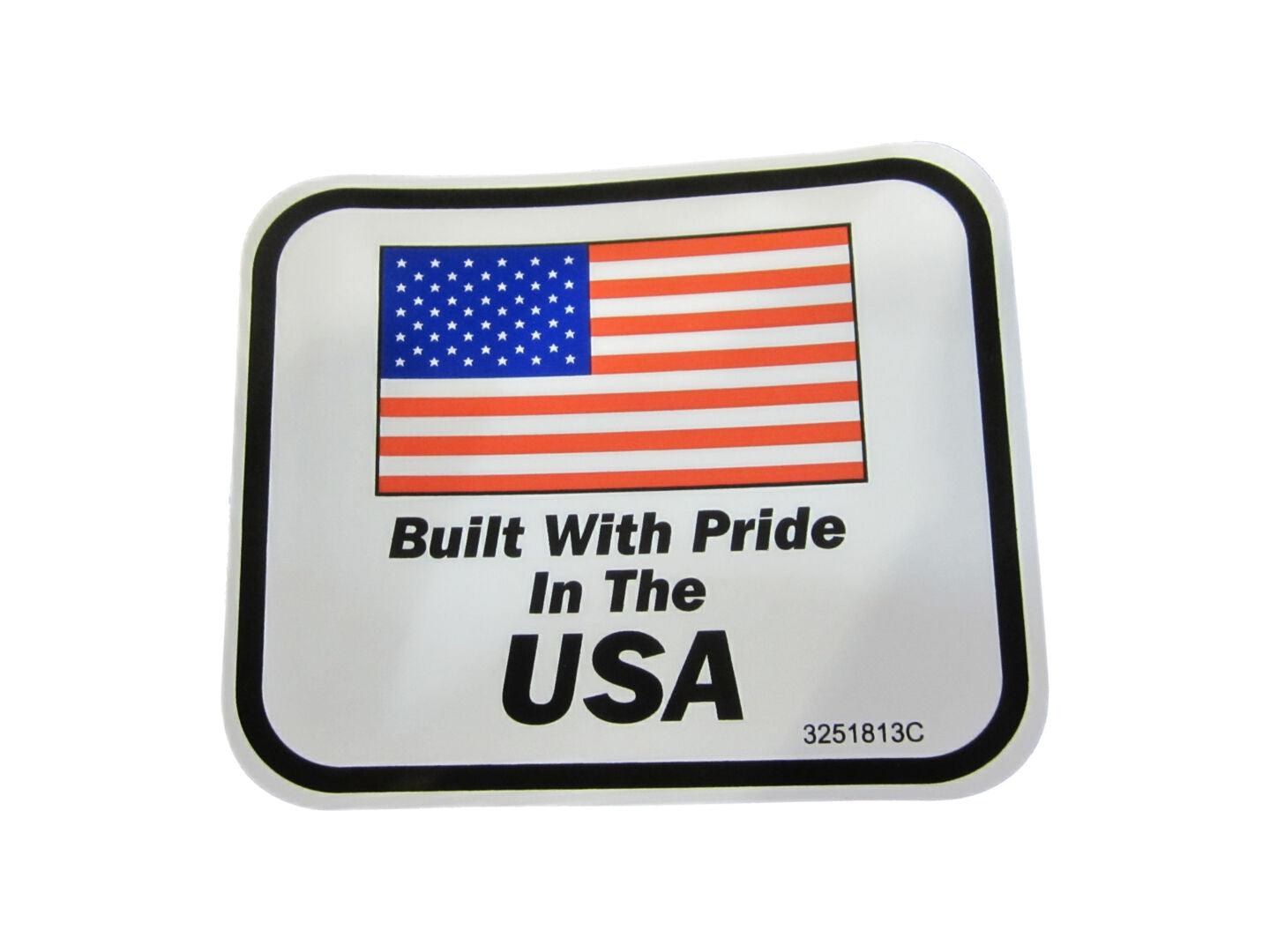 3251813 Built In The Usa Nameplate | JLG
