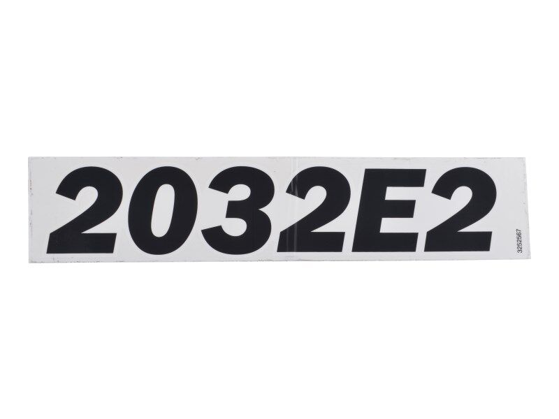 3252567 Nameplate, Model Tag | JLG