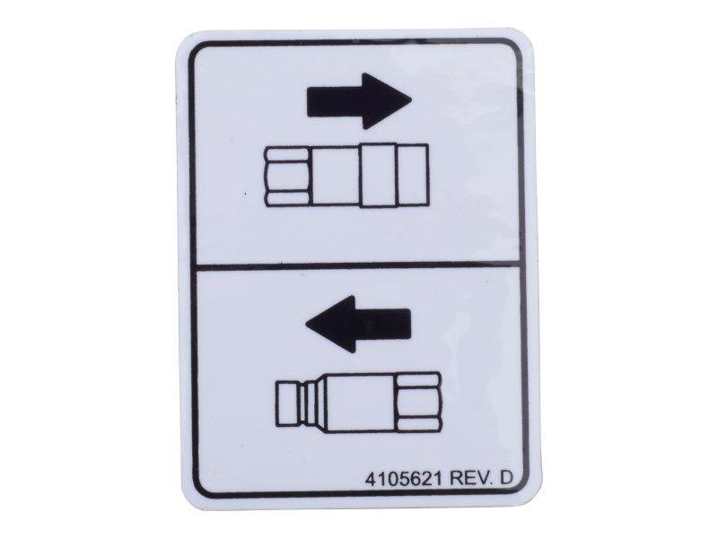 4105621 Decal For Aux Hyd | JLG