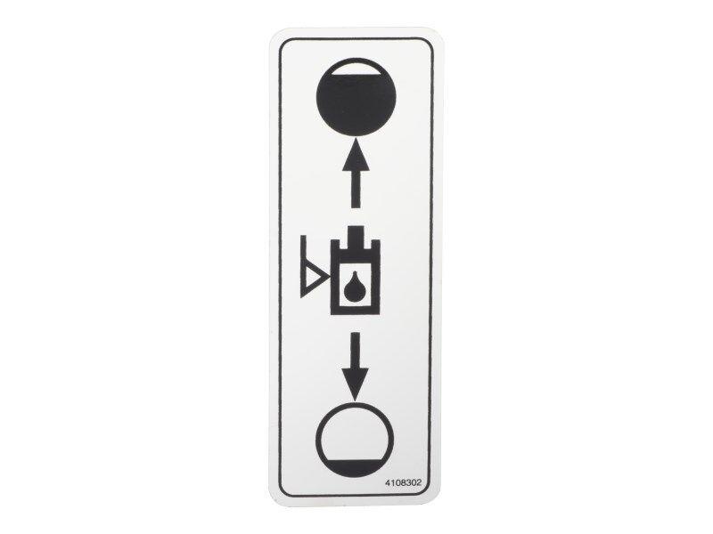 4108302 Decal Hydraulic Oil Level | JLG
