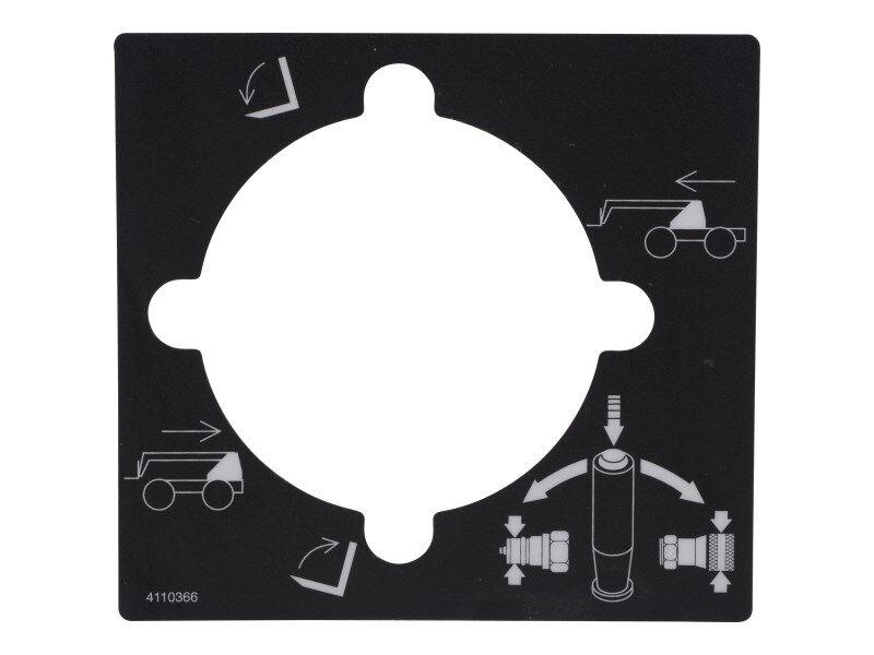 4110366 Decal Front Joystick Overlay 6 | JLG