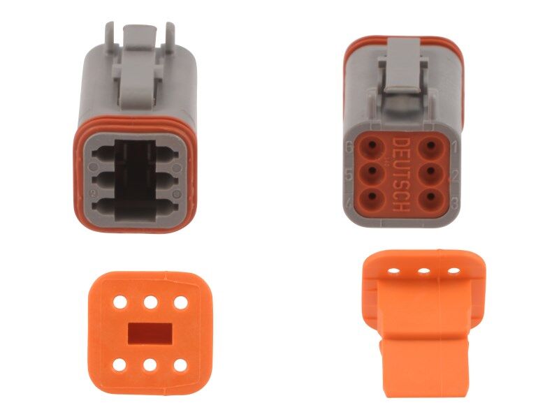 4460894 Conn 6 Pos Plug (Gry) Terminal | JLG