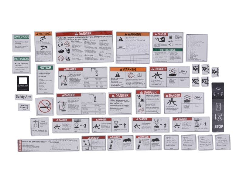 70040446 Gs30/32 Decal Kit | JLG