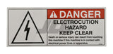70040536 Decal Dnger Elec Hazard | JLG