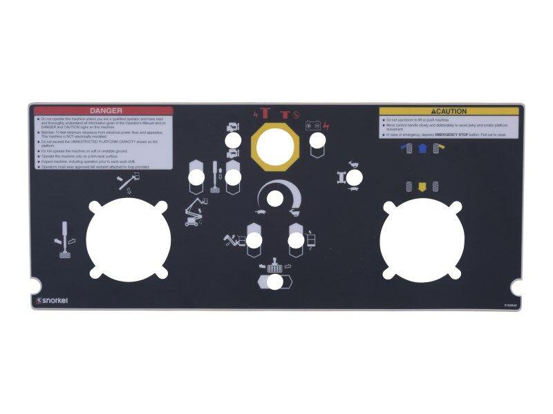 70041453 Control Box Decal | JLG