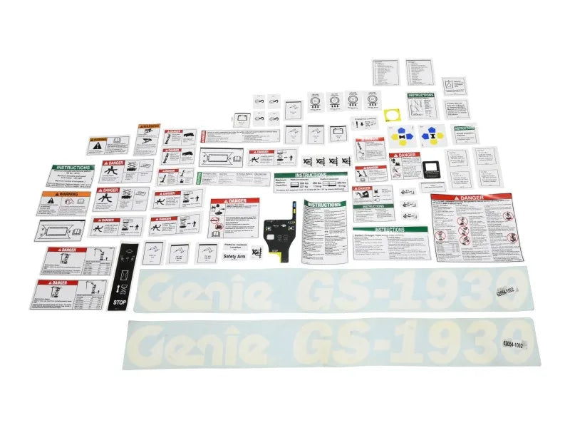 70041480 Ansi Wrd 1930 Comp Decal Kit | JLG