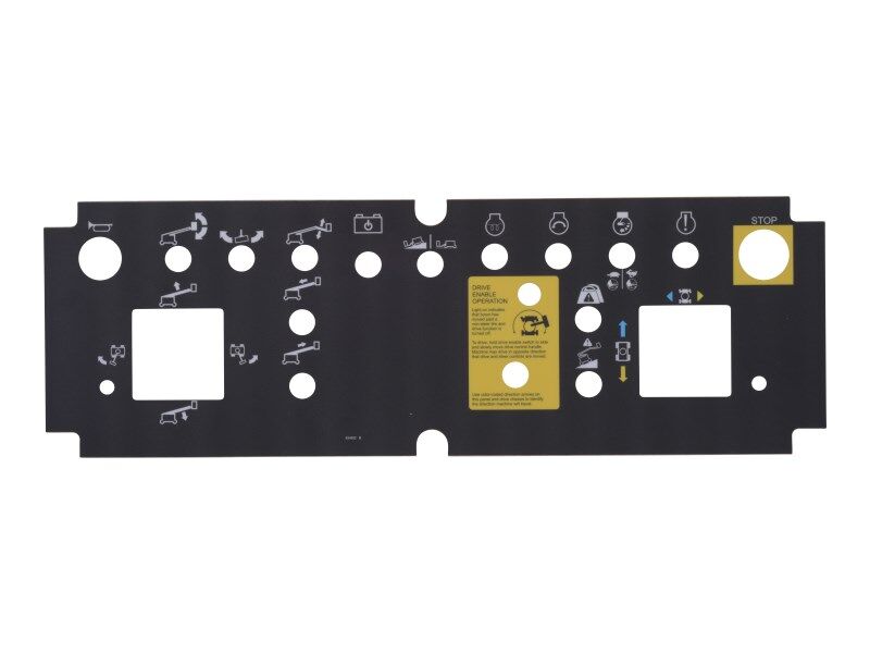 70043783 Pltfm Control Panel Decal | JLG