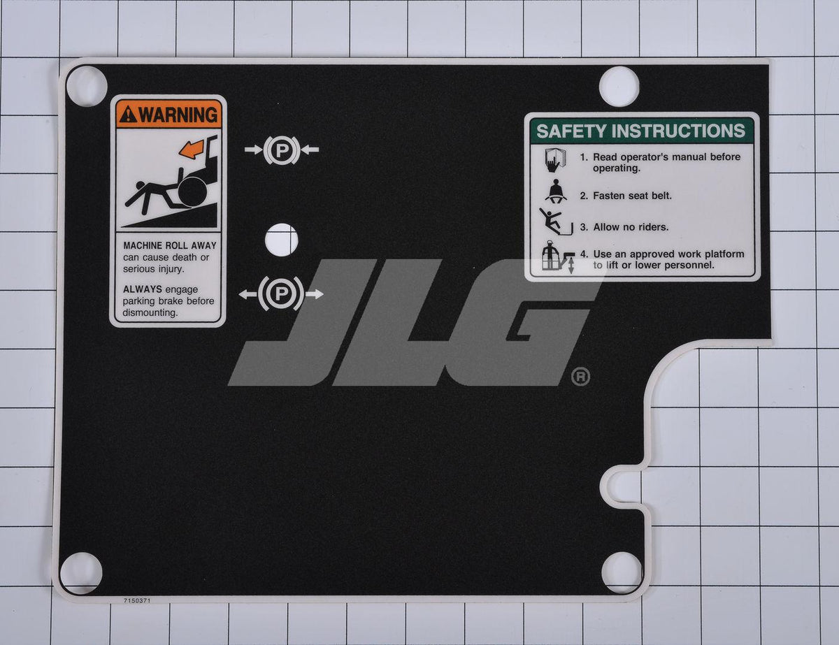 7150371 Decal Dash | JLG