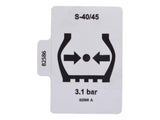 82586 Decal, Tire Press S40/45 | Genie