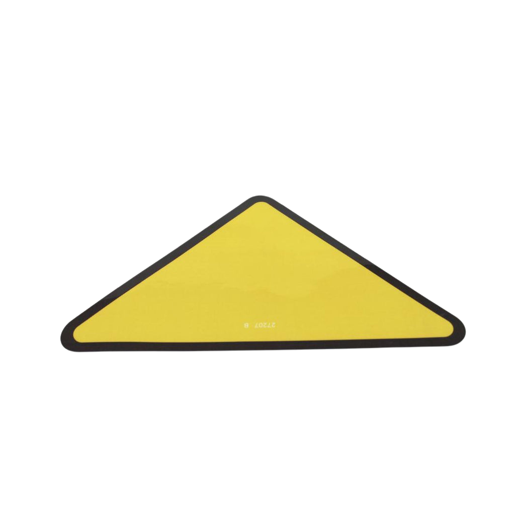 27207GT Decal Triangle Yellow | Genuine Genie