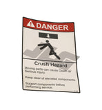 2-1298 Overhead Crush Hazard | Genie