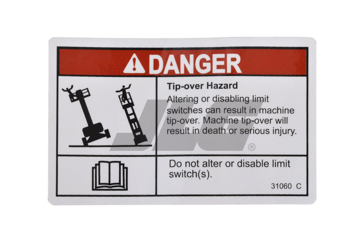 27564 Decal, Danger, Elec Haz | Genie