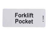 28373 Decal, Fork Lift Pocket | Genie