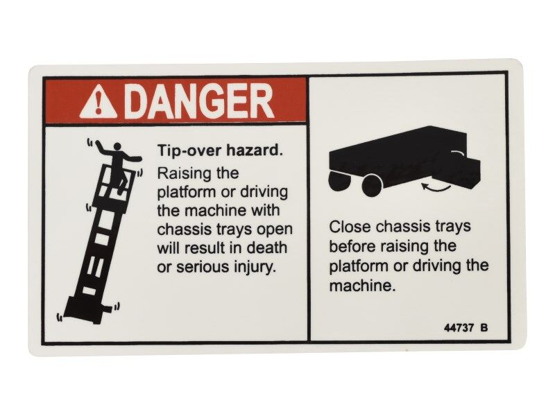 44737 Tip-Over Trays | Genie
