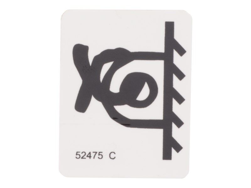 52475 Transport Tiedown Label | Genie