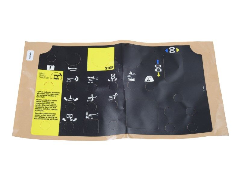 72081 Pltfm Control Panel Decal | Genie