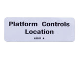 82557 Platform Control Location | Genie
