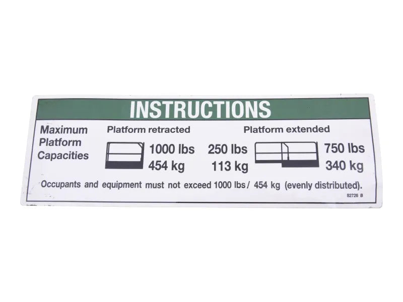 82726 Instruct Max Cap 1000Lbs | Genie