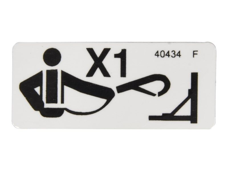 82767 Platform Ctrl Panel Decal | Genie