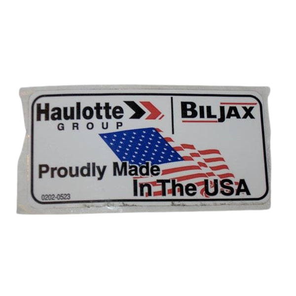 0202-0523 4Clr Made In Usa Decal-Flag | Genuine Haulotte