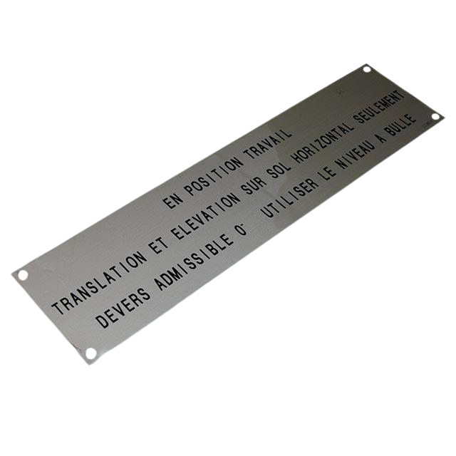 108C138310 Ground Horizon Plate | Genuine Haulotte