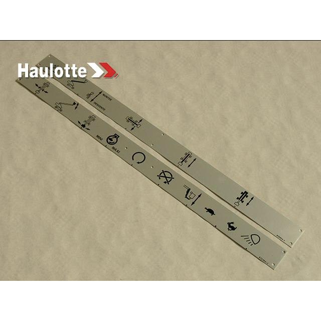 1460124643 Set Of Indicator Plates | Genuine Haulotte