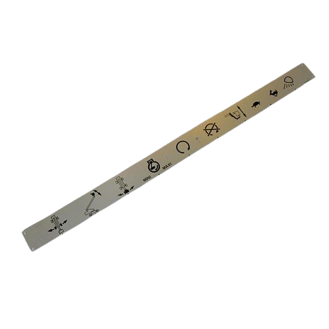 146B124640 Indication Plate N"3 | Genuine Haulotte