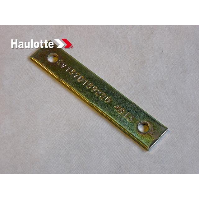 157D159220 Plate For Supported Chain | Genuine Haulotte