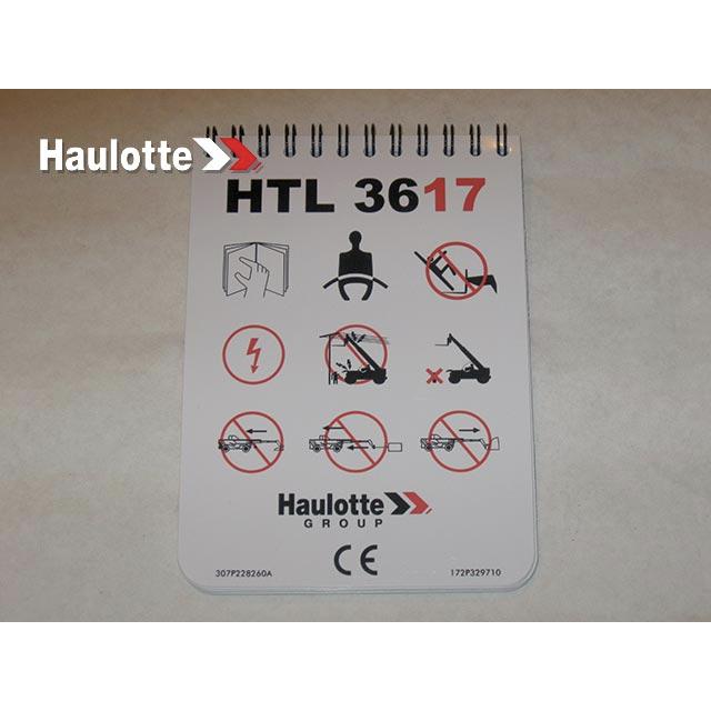 172P329710 Load Chart | Genuine Haulotte