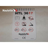 172P329710 Load Chart | Genuine Haulotte