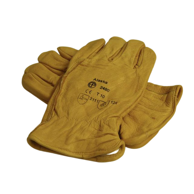 2326001370 Lined Leather Gloves | Genuine Haulotte