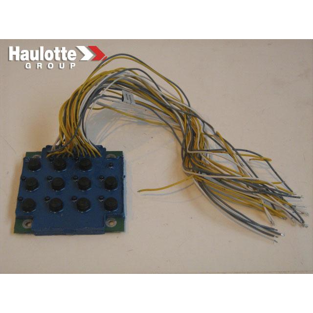 2440316610 Push Button Card | Genuine Haulotte