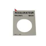 3078133400 Label | Genuine Haulotte