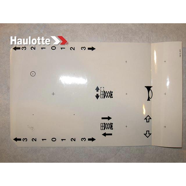 3078134010 Panel Label | Genuine Haulotte