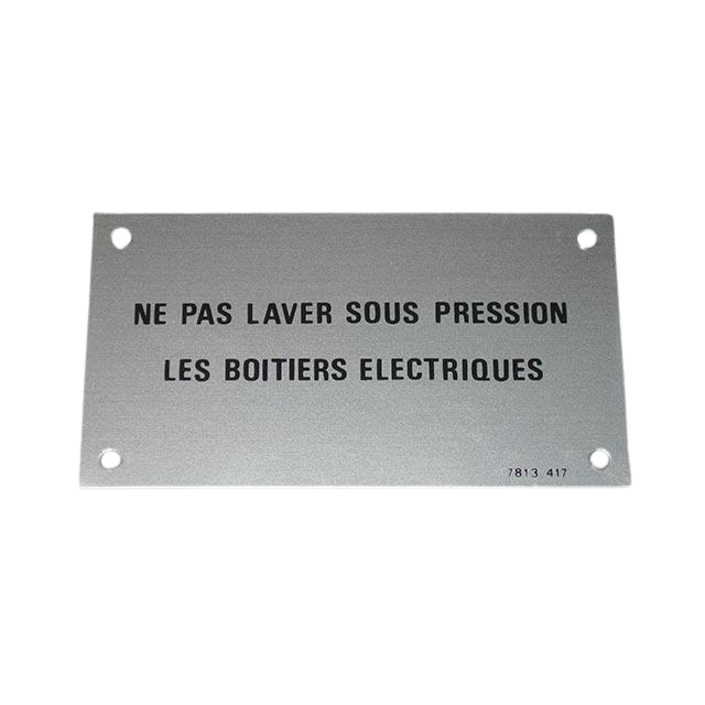 3078134170 Indication Plate: Ne | Genuine Haulotte