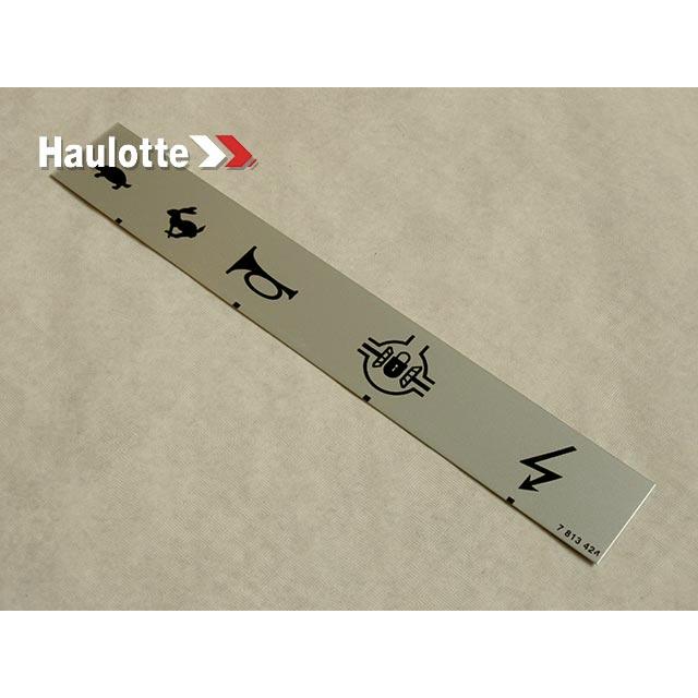 3078134240 Platform Box Plate | Genuine Haulotte