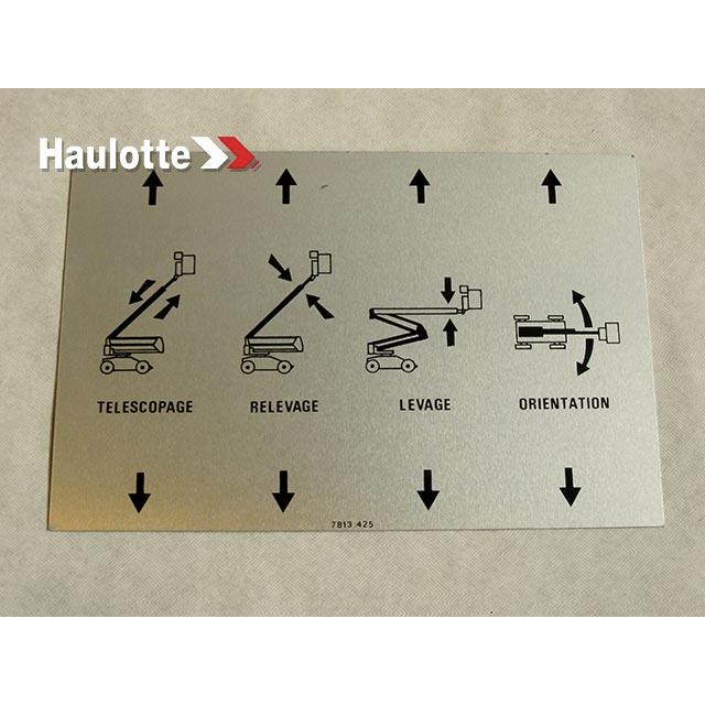 3078134250 Lower Distributor Plate | Genuine Haulotte