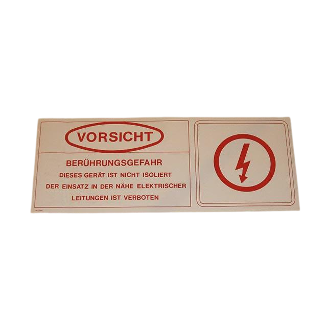 3078135020 Danger Electro Label | Genuine Haulotte