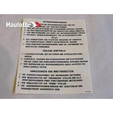 3078135090 Labels | Genuine Haulotte
