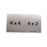 3078135810 Label | Genuine Haulotte