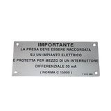 3078136880 The Socket Must... Plate | Genuine Haulotte