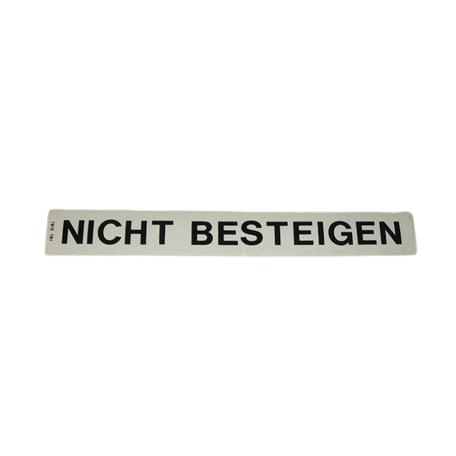 3078137810 Ne Pas Monter Label | Genuine Haulotte