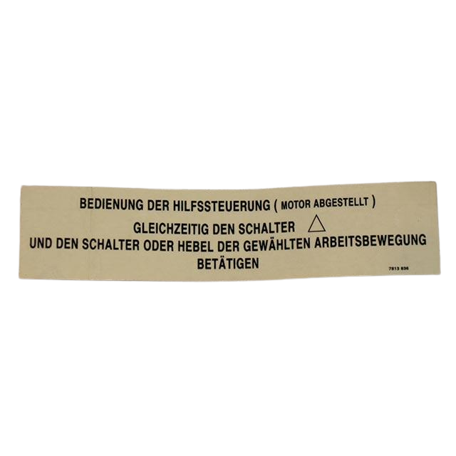 3078138360 Util Groupe S Label | Genuine Haulotte