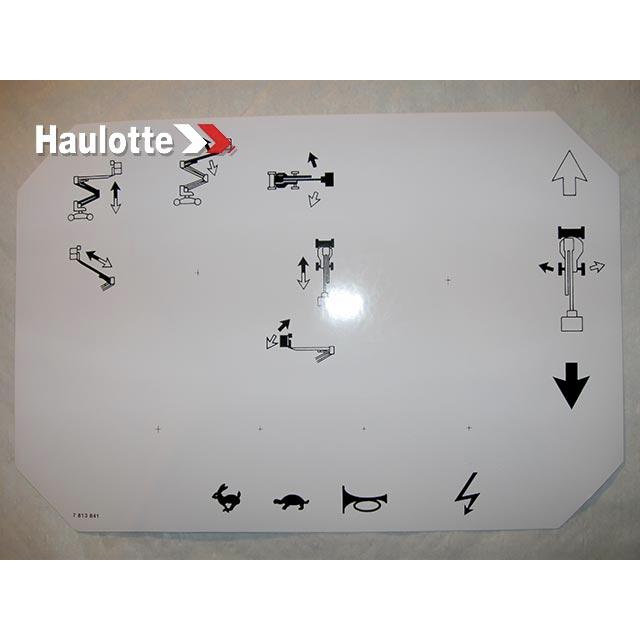 3078138410 Panel Label | Genuine Haulotte