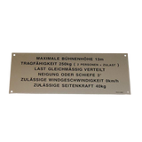 3078138820 Label | Genuine Haulotte