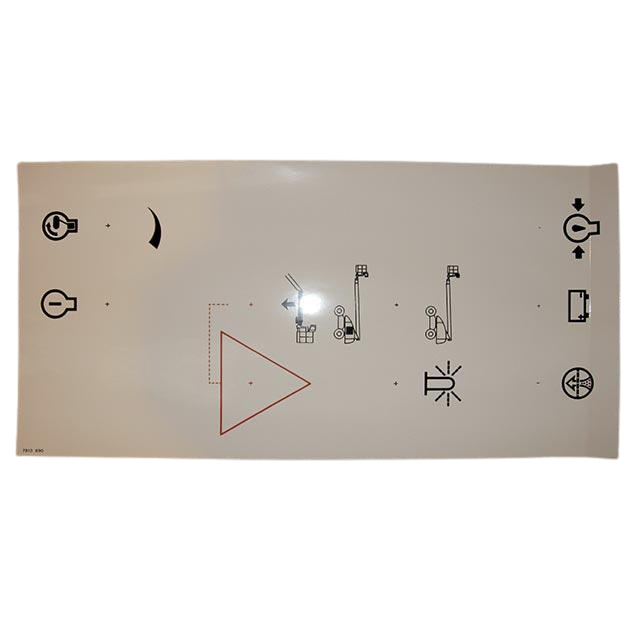 3078138900 Top Panel Label | Genuine Haulotte