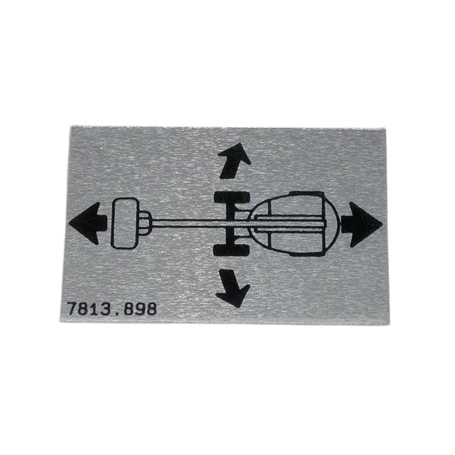 3078138980 Plate On Platform Console | Genuine Haulotte